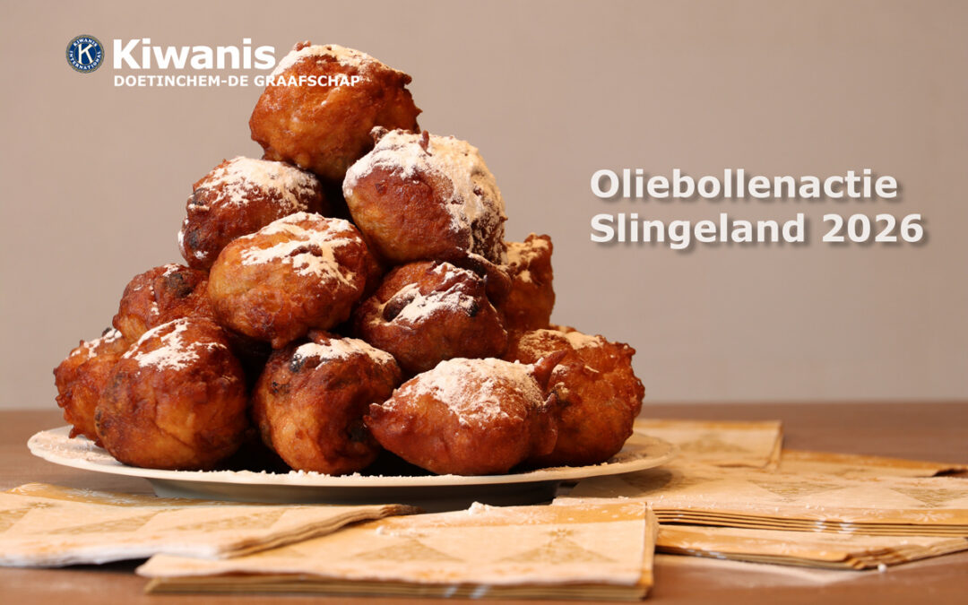 Oliebollenverkoop voor de kinderafdeling Slingeland Ziekenhuis